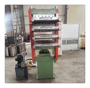 Quality Interlocking Rubber Tiles Production Line for Manufacturing Plant Blue Green Red wholesale