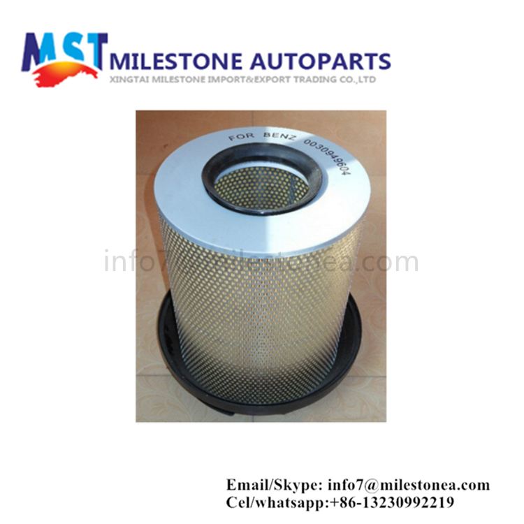 Truck air filter 0030949604 0040947404 0030949504 used for truck