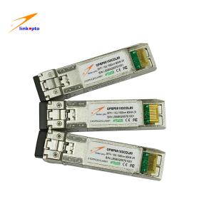 Quality LC Connector 1550NM 80KM ZR Optic Fiber Transceiver SFP+ 10G wholesale