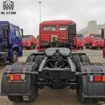 Red Shacman F3000 6x4 Tractor Truck , Used Tractor Trailer Trucks