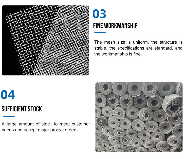 Customizable Silver Hole Filter Mesh Woven from Stainless Steel Wire for Acid and Alkali Resistance in Plain Weave Style