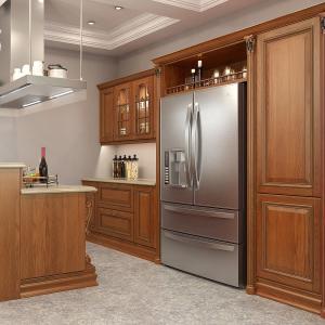 Quality Slab Scandinavian Classical Kitchen Cabinets 10x10 Customizable wholesale