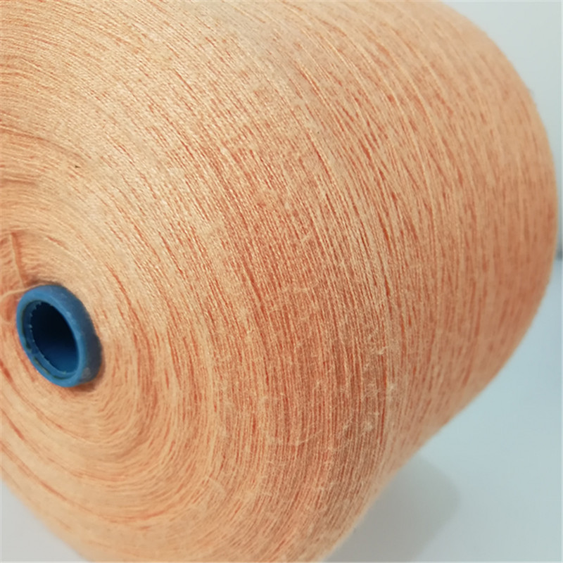 More than 200 colors available 50NM/2 28% PBT 72% viscose high twist core spun yarn blended yarn for sweater
