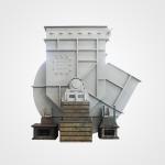 Cement Plant Raw Material Wear Resistant Circulation Fan