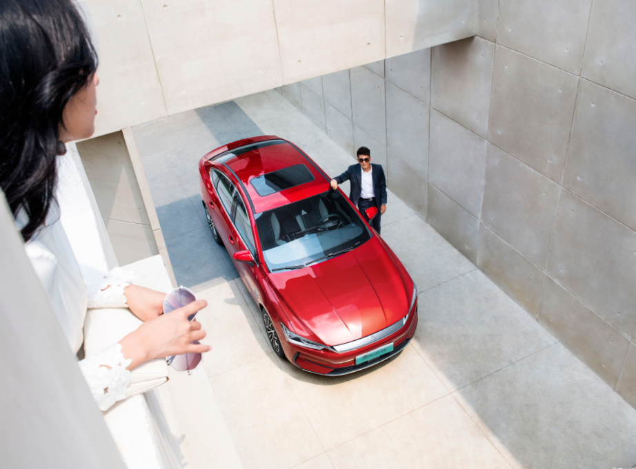 600 KM Range BYD Qin Plus EV Electric Car 2023 Flagship Model for Energy Vehicles
