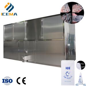 Quality 5T/24H Industrial Ice Cube Machine Stainless Steel 304 wholesale