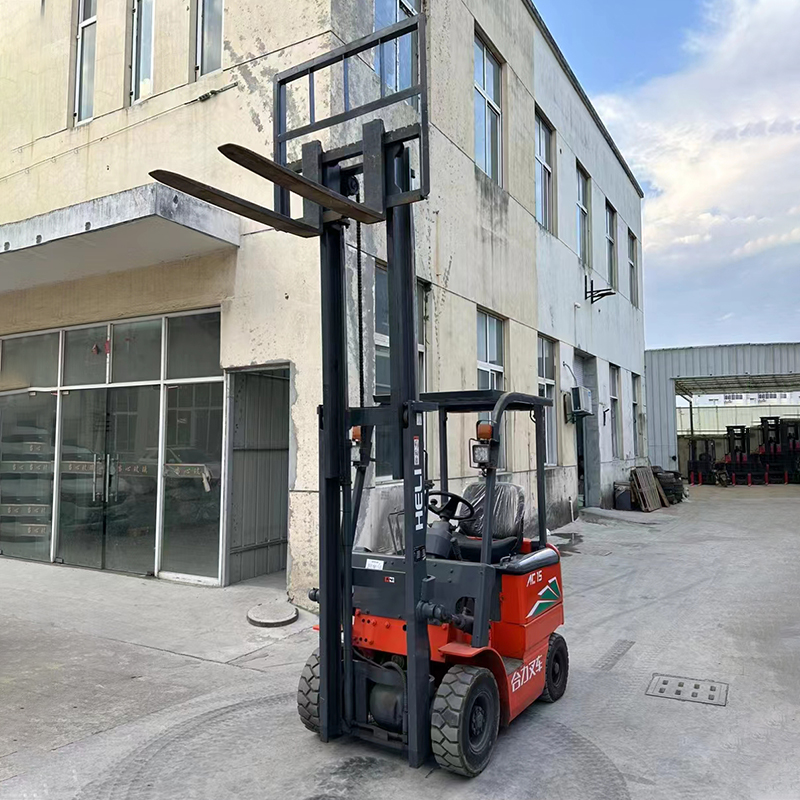 Hydraulic Service Brake 3m CPD15 1.5 Ton Heli Used Electric Forklift for Your Business