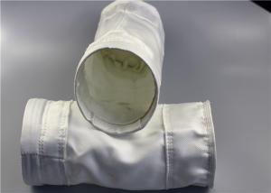 Quality Dust Peeling Fiberglass Filter Bag Low Power Consumption Size Stable Plain Weave Texture wholesale
