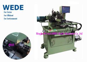 Two Cutters Automatic Lathe Machine , Casted Rotor Turning Lathe Machine 