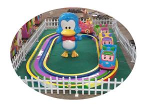 Quality Printed Logo Kiddie Train Rides , 600W Power Toddler Train Ride wholesale