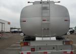 50 - 60 CBM SINOTRUK Oil Tank Truck 3 - 4 Axles Hydraulic Flatbed Trailer