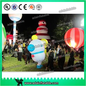 Quality Popular Christmas Inflatable Santa House Childrens Cartoon Printing Customized wholesale