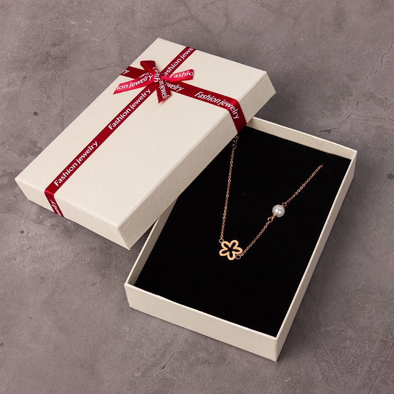 Custom Printing Cardboard Rigid Ring/Earring/Necklace Jewelry Watch Gift Box