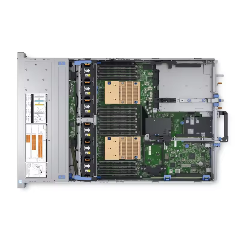 Get the Poweredge R740 2U Rack Server with 4210 CPU and 480GSSD*2 2Tenterprise*5 Now