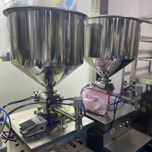 Quality Vertical Semi Automatic Paste Bottle Liquid Filling Machine 20-250ml wholesale