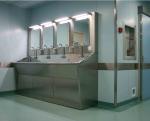 304 Hand Wash Medical Stainless Steel Sink 1.2mm Thick 900*1350*570