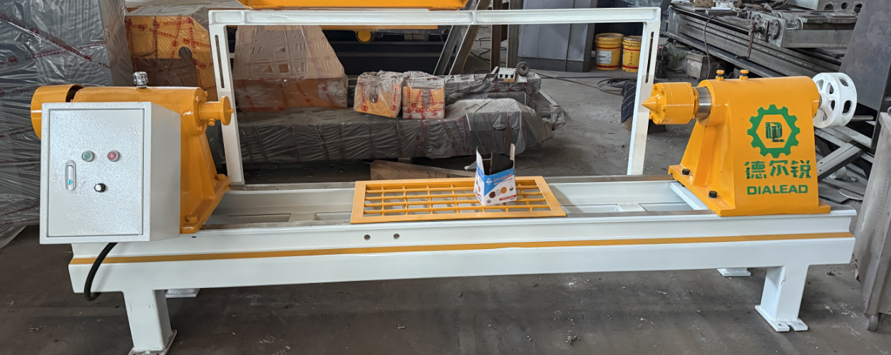 Semi Automatic Stone Polishing Machine For Balusters Railings Balls Vases