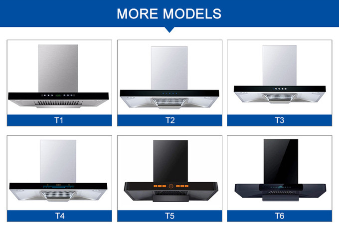 Motion Sensing 600 Cfm Stainless Steel Kitchen Hood Range