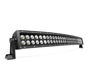 Quality Bright Curved LED Work Light Bar For 4x4 Jeep Off Road Black Panel Color wholesale