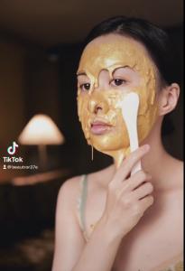 Quality 100g Facial Clay Mask Powder 24k Gold Anti Aging Professional Peel Off Jelly Facial Mask wholesale