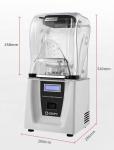 8 Speed Settings Multifunctional Soundproof Kitchen Fruit Blender And Grinder