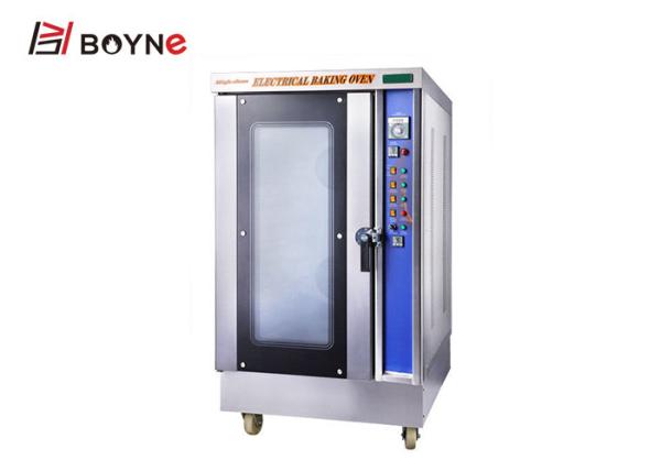 Bakery Steam Industrial Baking Oven Convection 10 Pan 380V 18kw Digital Display