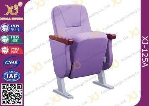 Quality Fully Fabric New Design For Church Hall/ Auditorium Theater Seating With Metal Legs wholesale