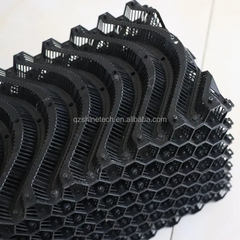 10cm 15cm 20cm Thickness PVC PE Plastic Evaporative Cooling Pad For Greenhouse