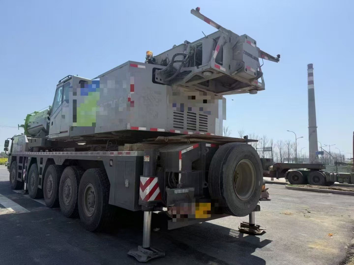 ZOOMLION 130Ton Mobile Crane Truck Sell China Used Crane