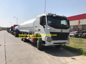 Quality Sinotruk White Howo A7 Fuel Tank Truck 6x4 Oil Tank Truck Lhd Zz1257n4347n1 wholesale