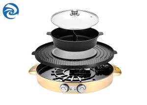 Quality 1700W Electric Grills Griddles Skillets all in one 36x11cm wholesale