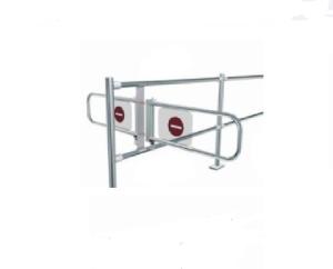 Quality Automatic Manual Swing Turnstile Gate For Supermarket / Double Swing Gate wholesale