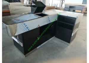Quality Retail Cash Register Checkout Counter / Customized Checkout Stand For Shop wholesale