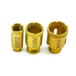 Quality Customized Support European Vacuum Brazed Diamond Core Drill Bit for Ceramic Tile wholesale