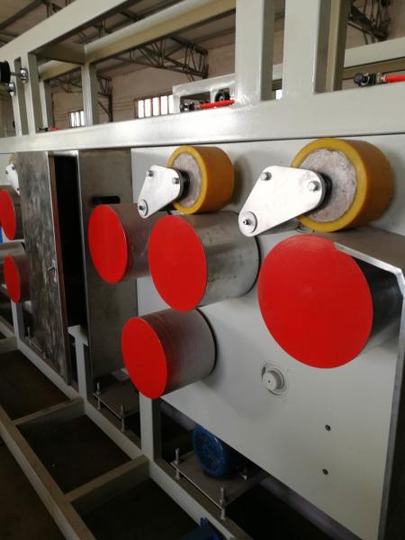 Colorful PET Strap Extrusion Line , PP Strap Manufacturing Machine Stable