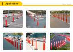 H100cm TPU Flexible Warning Post Road Bollard Delineator Post