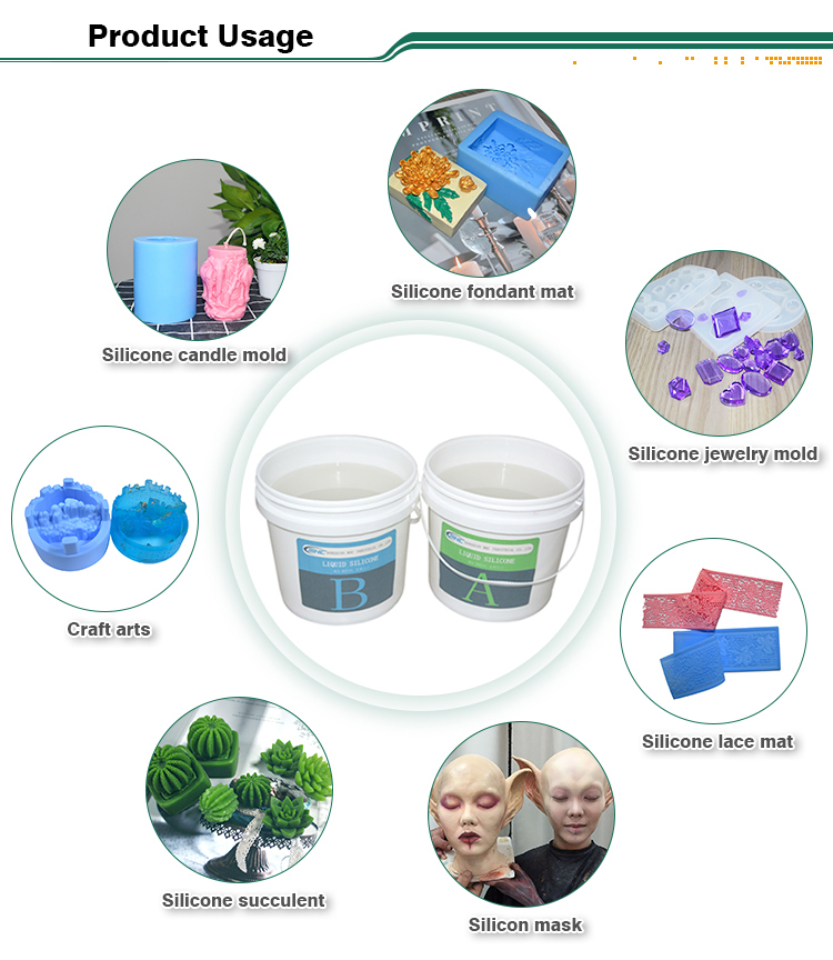 Food Grade Transparent Liquid Silicone Rubber For Mold Making OEM