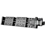 Double Stage Precision Motorized Linear Stages Electric 50mm Travel