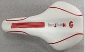 Quality White Comfortable Bicycle Seat Road Bicycle Saddle Wear Resistance wholesale