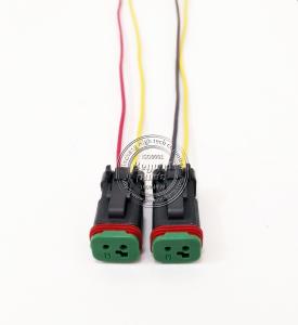 Quality catererpillar 320C Excavator Parts Solenoid Valve Plug Socket Connector wholesale