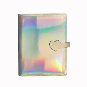 Quality Viscose Pu Leather Card Collection Binder Macaron Flashy Laser wholesale