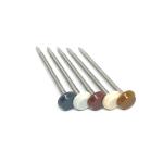 50MM 65MM Nylon PA6 Plastic Headed Nails For Profile