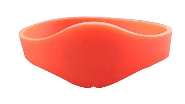 13.56MHz PVC​ Silicone RFID Access Control Wristbands High Temperature