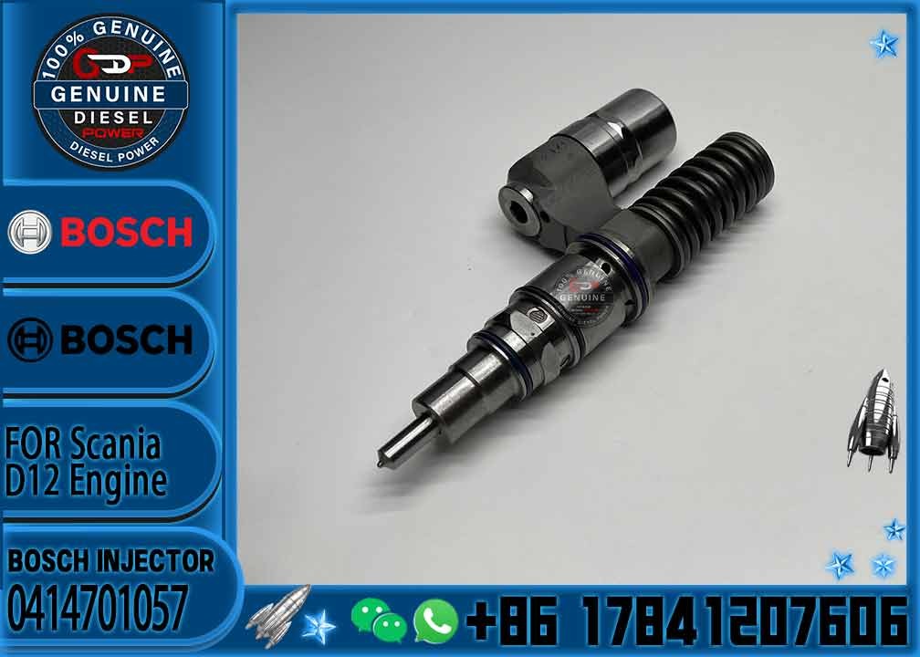 Nine Brand Top China New Diesel Common Rail Injector 0414701057