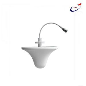 Quality Hign Gain Mimo Omnidirectional White ABS N Male 10KM Ceiling Antenna 5 Dbi 2.4G Long Range Outdoor 4G wholesale