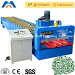Trapezoidal Profile Roof Tile Roll Forming Machine 380V Customized