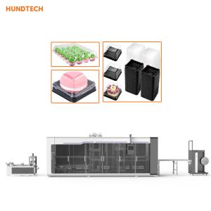 Quality PP PE PET HIPS Cake Box Manufacturing Machine 152kw 720mm Length wholesale