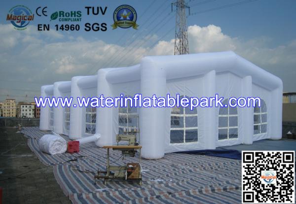 White Inflatable Party Tent for Outdoor Activity and Events