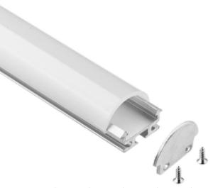 Quality V0 Led Aluminum Extrusion Aviation 6063 Aluminum Alloy 18.58 X 15 Mm wholesale