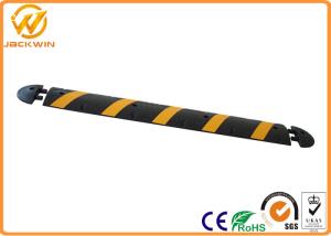 Quality 60ft 1830mm Road Safety Reflective Rubber Speed Bump With Panama Standard wholesale